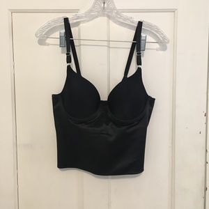 Flexees Bustier Black Bra Top